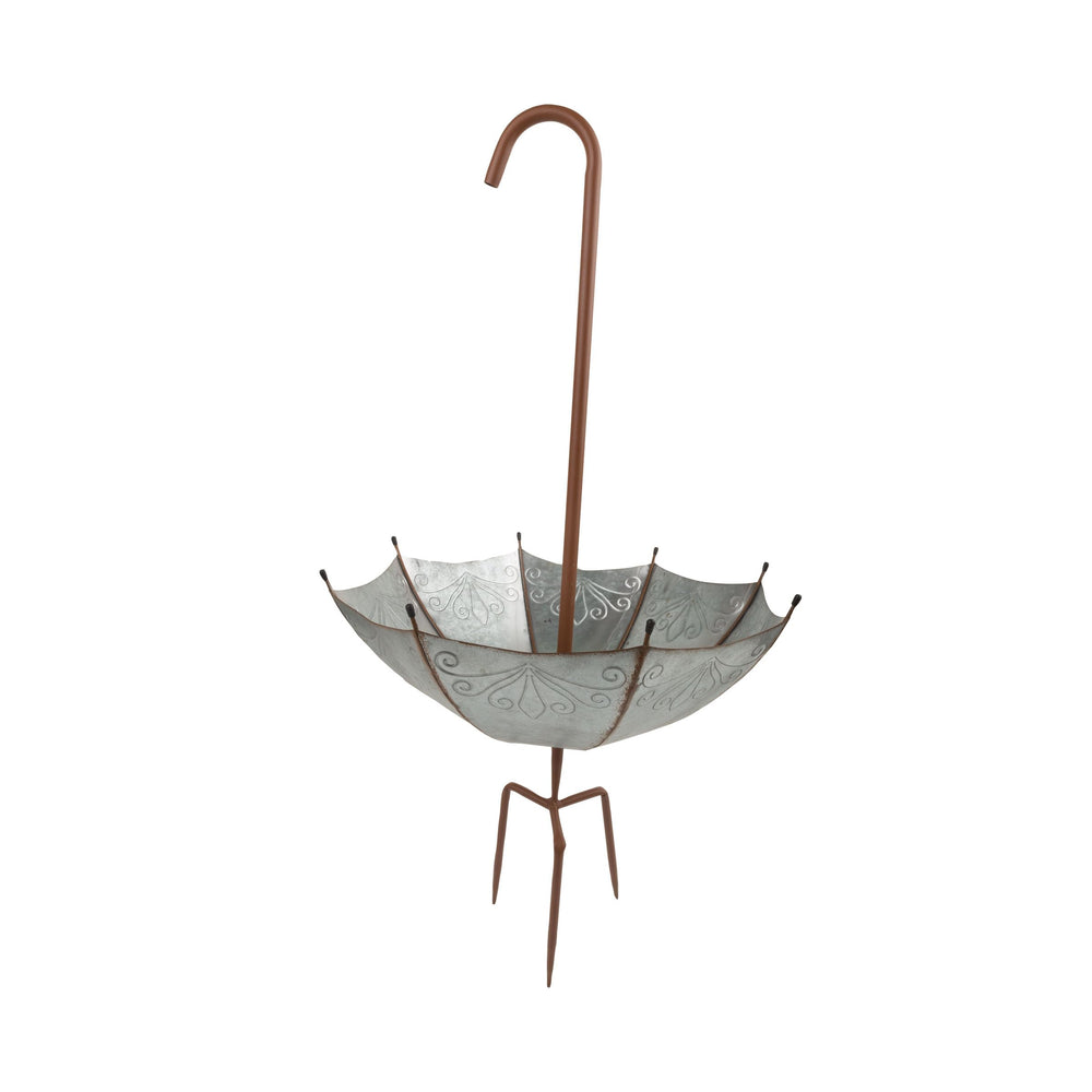 Alpine Corporation planter front view showing umbrella shape and garden appeal