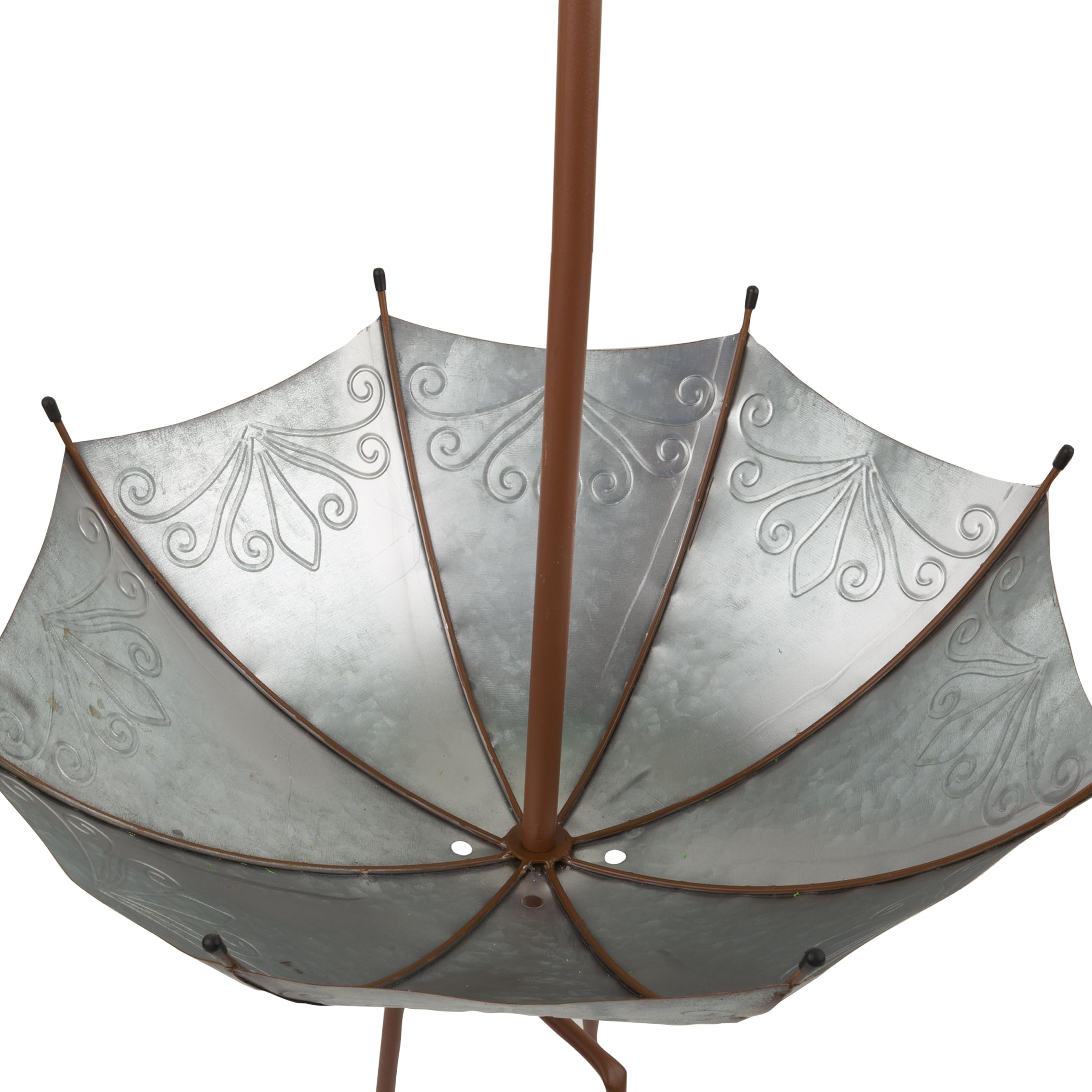 Alpine Corporation planter styled in indoor entryway adding rustic charm