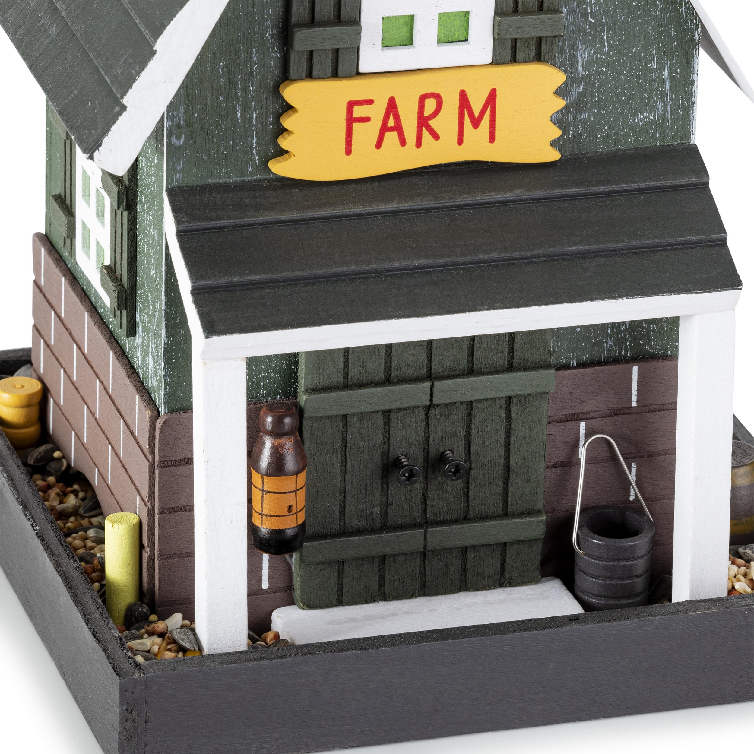Alpine Corporation weather-resistant wood finish close-up showing durable detailing