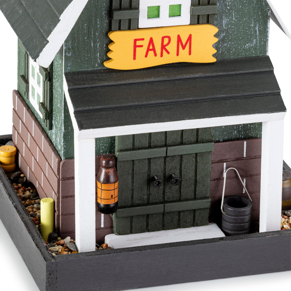 Alpine Corporation weather-resistant wood finish close-up showing durable detailing