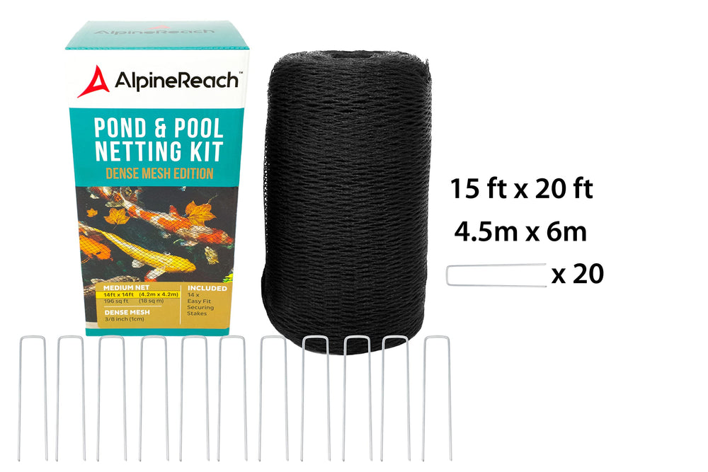 AlpineReach close-up of woven mesh texture highlighting durable leaf-blocking benefit