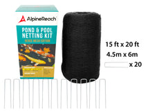 AlpineReach close-up of woven mesh texture highlighting durable leaf-blocking benefit