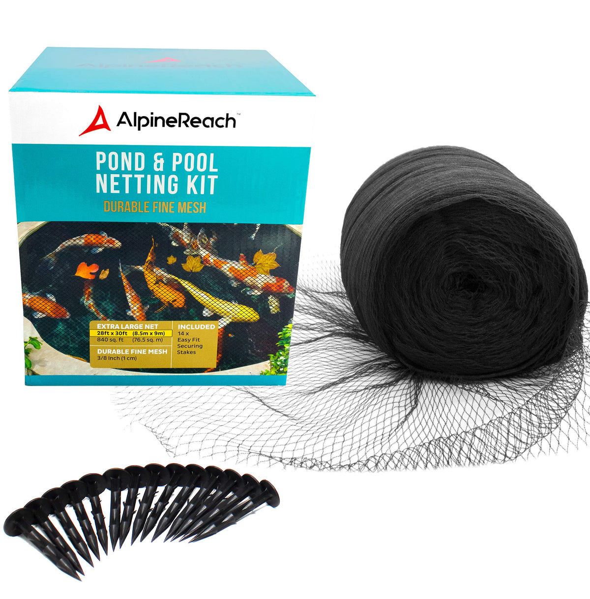 AlpineReach front packaging shows kit contents and quick installation benefit