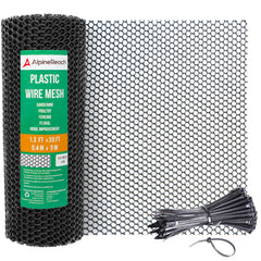 AlpineReach front roll packaging showing product and included zip ties for quick setup