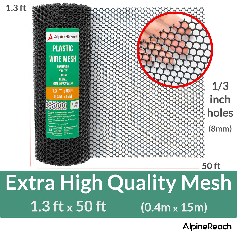 AlpineReach roll beside ruler showing 15.7 by 600 inch scale