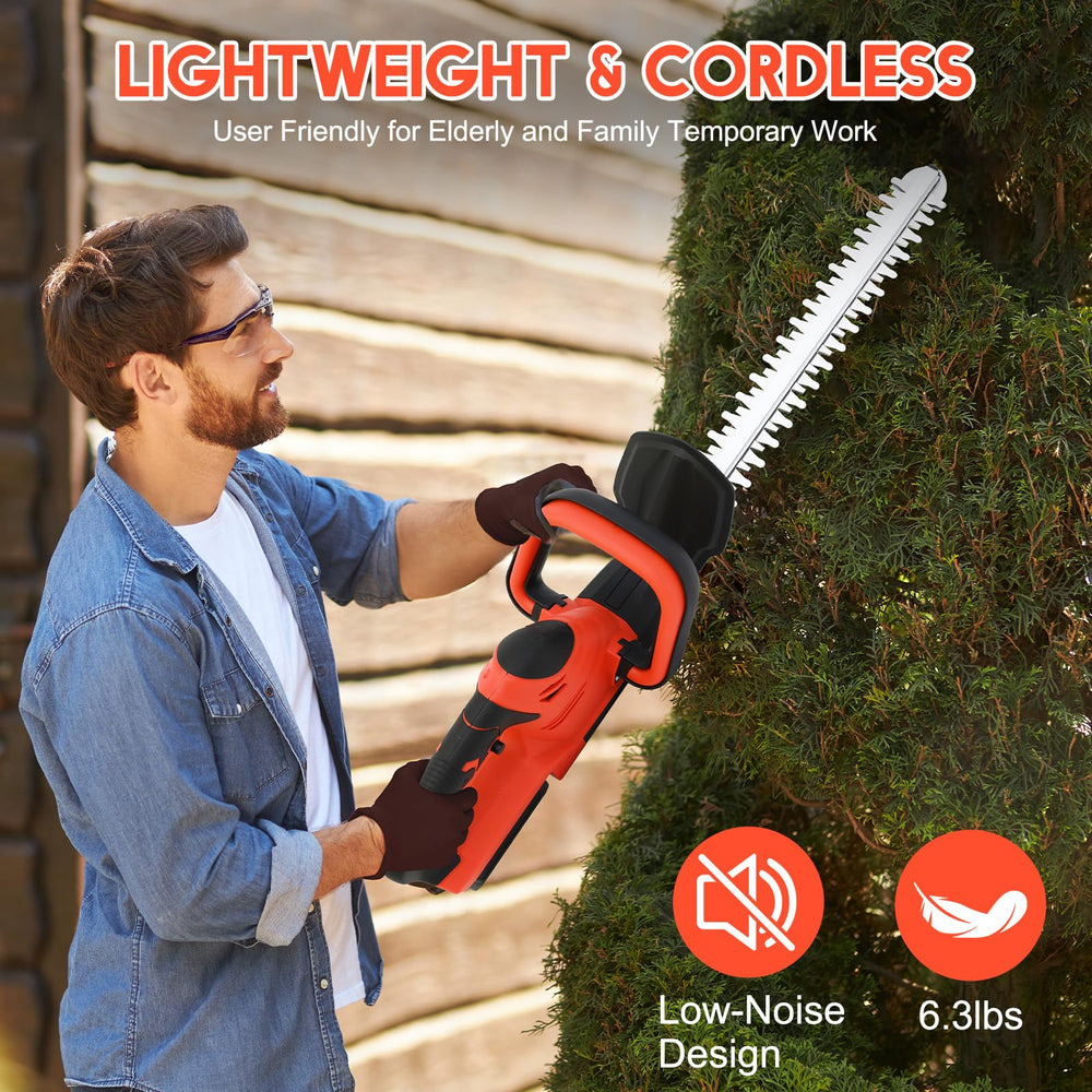 ALSO GO two 24V 3.0Ah batteries side-by-side offering extended cordless runtime