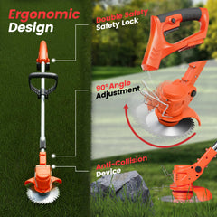 ALSO GO assortment of five blades displayed for versatile cutting options