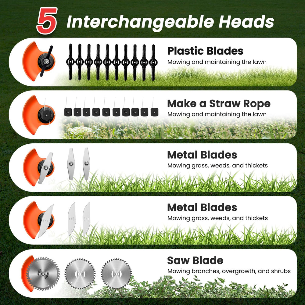 ALSO GO cutting brush to show powerful woody-stem performance