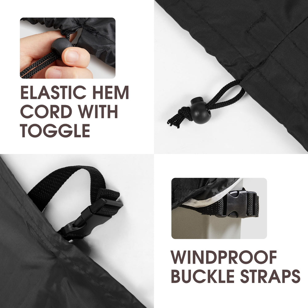 ALSTER handle for easy removal, quick folding convenience