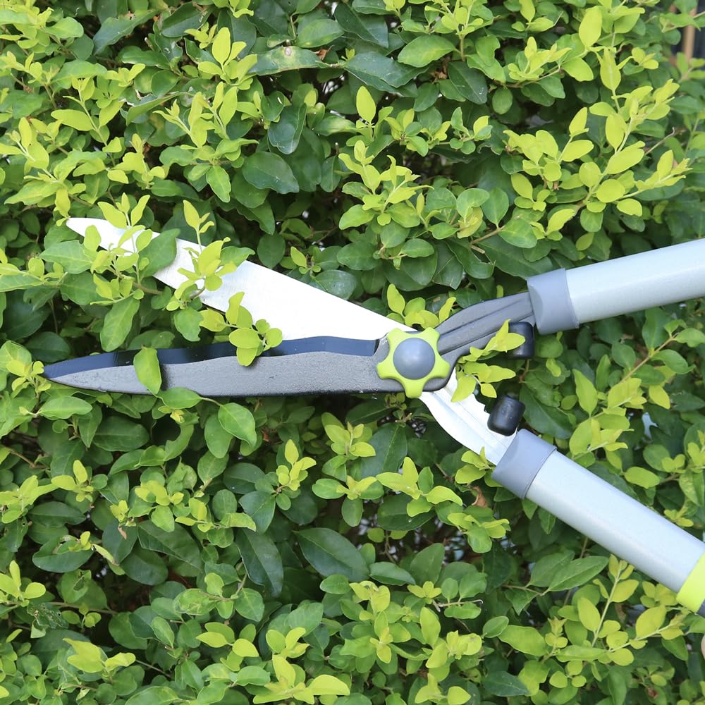 Altdorff lopper in action cutting a thick branch showing efficient chopping benefit