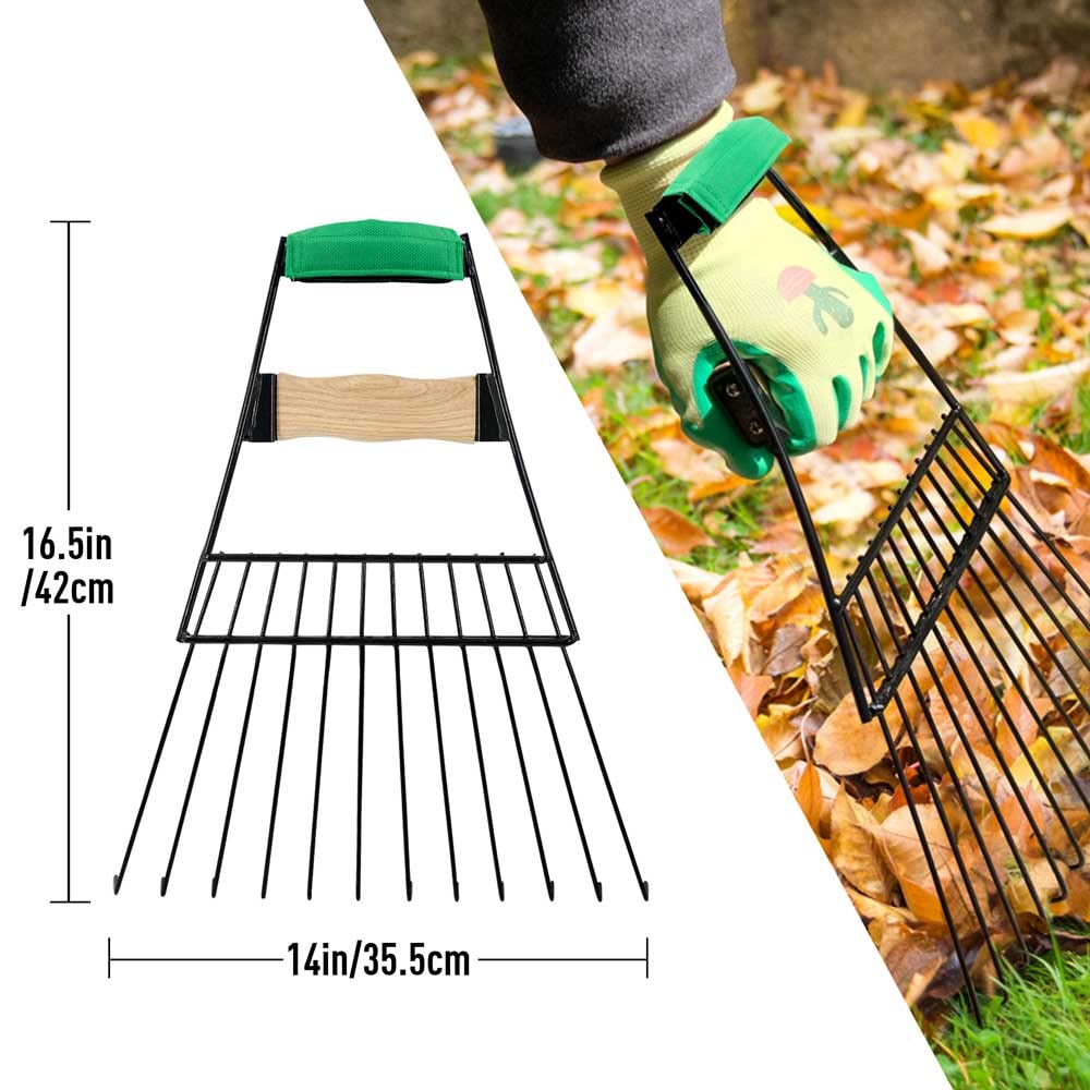 Altdorff pair of scoops with included gloves for safer hand protection