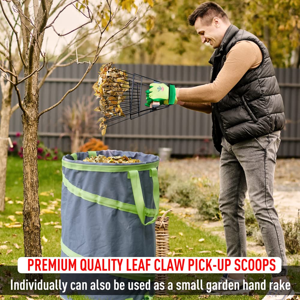 Altdorff next to yard bag showing scale and larger capacity per scoop