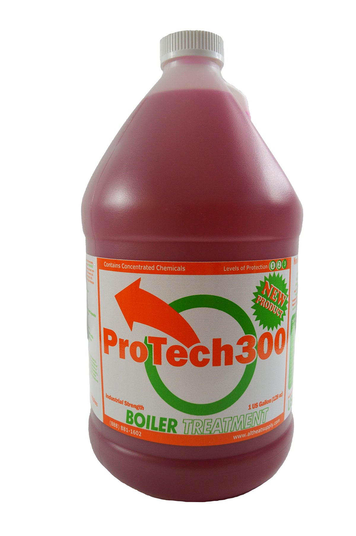 Alternative Heating & Supplies ProTech 300 front label showing product identity and benefits