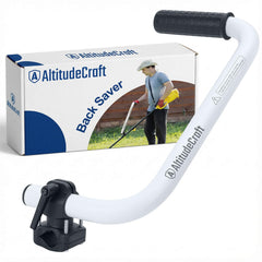 AltitudeCraft front view of handle extension showing ergonomic grip and stability benefit