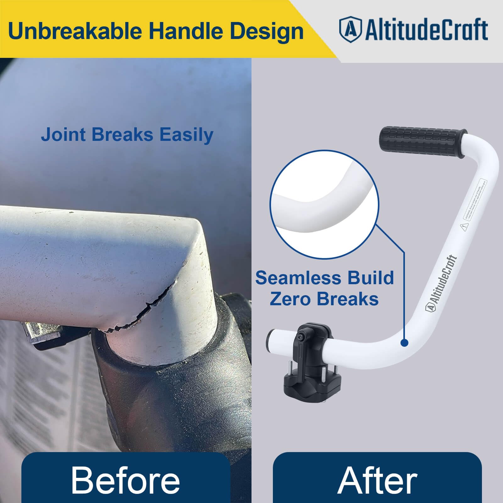AltitudeCraft in-use yard lifestyle shot shows reduced fatigue benefit