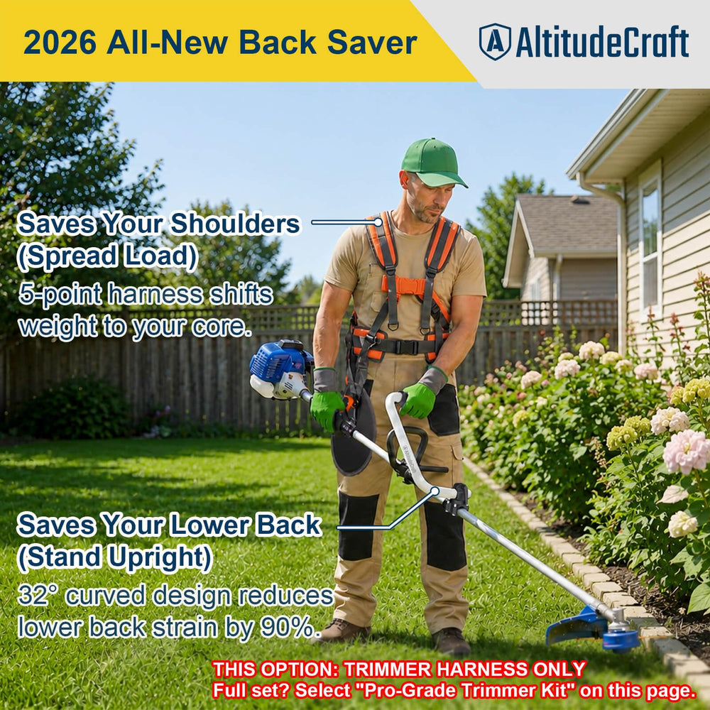 AltitudeCraft close-up of 5/8-inch padded shoulder strap for pressure relief