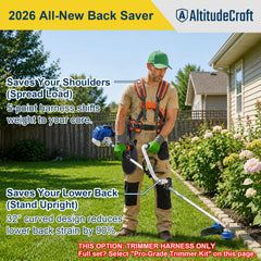 AltitudeCraft close-up of 5/8-inch padded shoulder strap for pressure relief