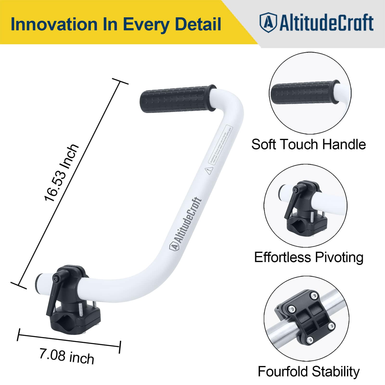 AltitudeCraft scale comparison with ruler shows compact size and fit benefit
