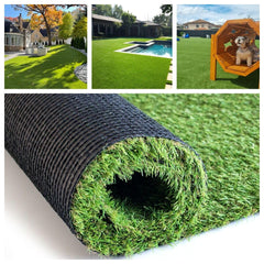 ALTRUISTIC front view of pet grass mat showing full coverage benefit