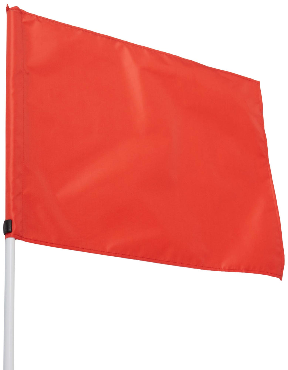 Alumagoal flags packed for transport beside a soccer ball showing compact storage benefit