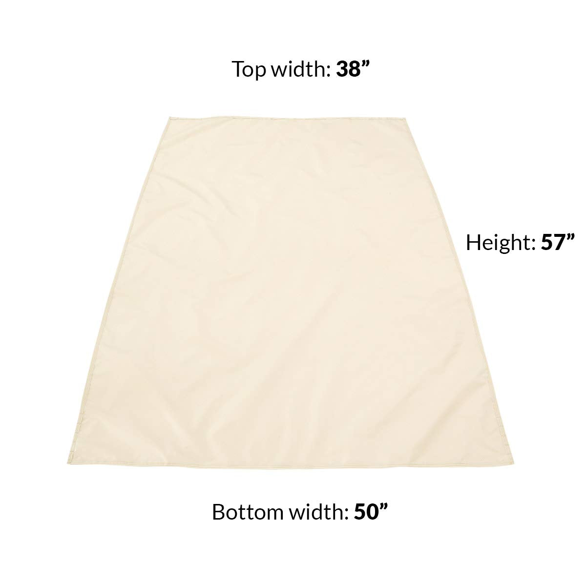 Alvantor shade sails folded and packed for compact storage convenience