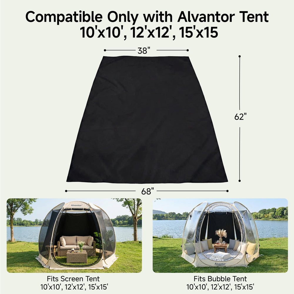 Alvantor three folded sails in pack for compact storage convenience