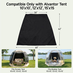 Alvantor three folded sails in pack for compact storage convenience
