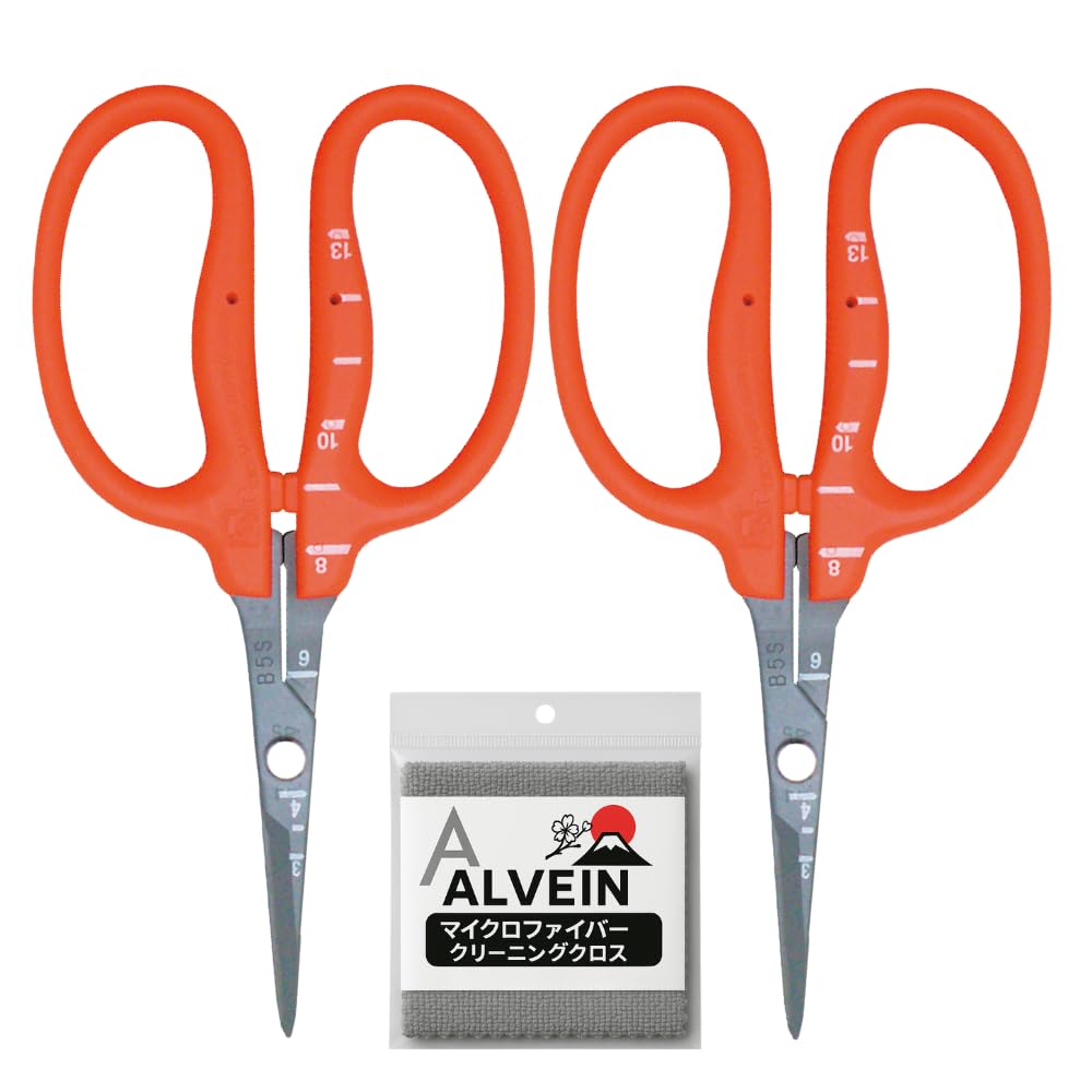 ALVEIN CHIKAMASA front view showing compact ergonomic handles and precise tips