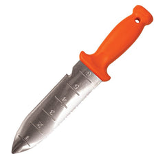 A.M. Leonard twine notch and depth gauge visible for quick measuring benefits