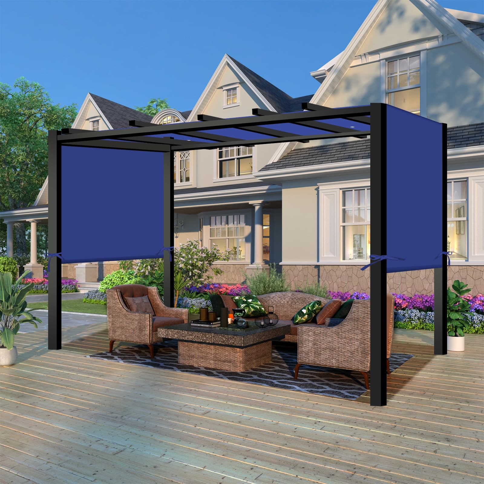 amadecohome close-up of waterproof fabric texture highlighting durable water resistance