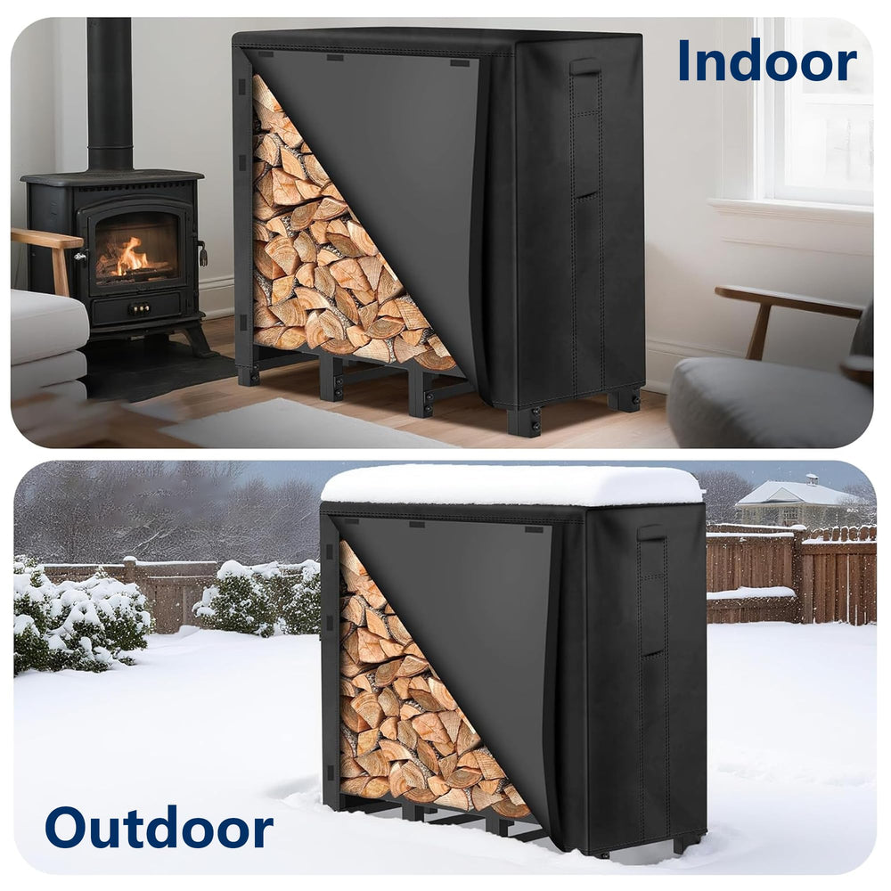 AMAGABELI cover on patio demonstrating weather protection and neat storage
