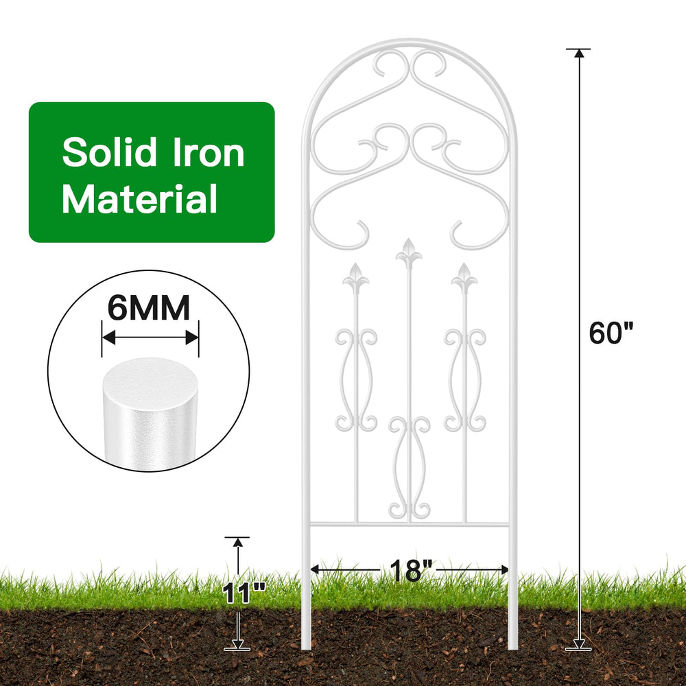 AMAGABELI GARDEN & HOME four trellises grouped as a screen creating instant privacy