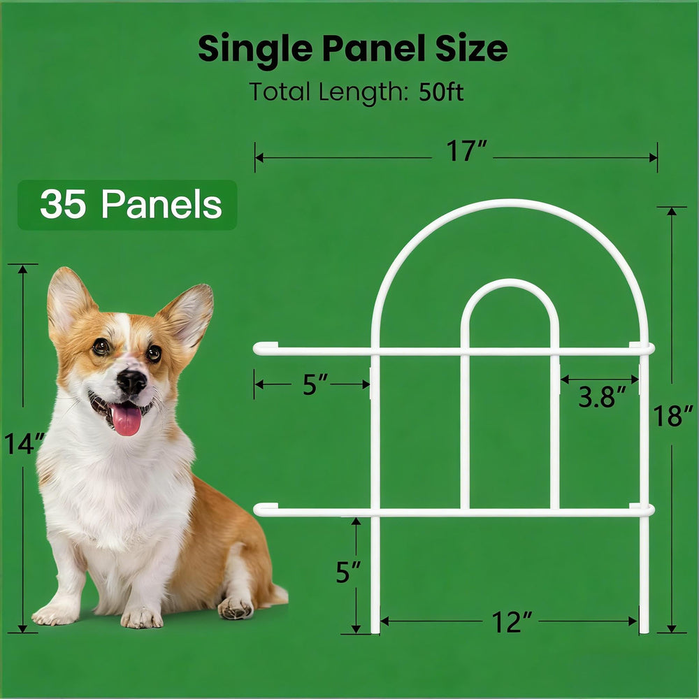 AMAGABELI fence on patio enhancing garden decor benefit