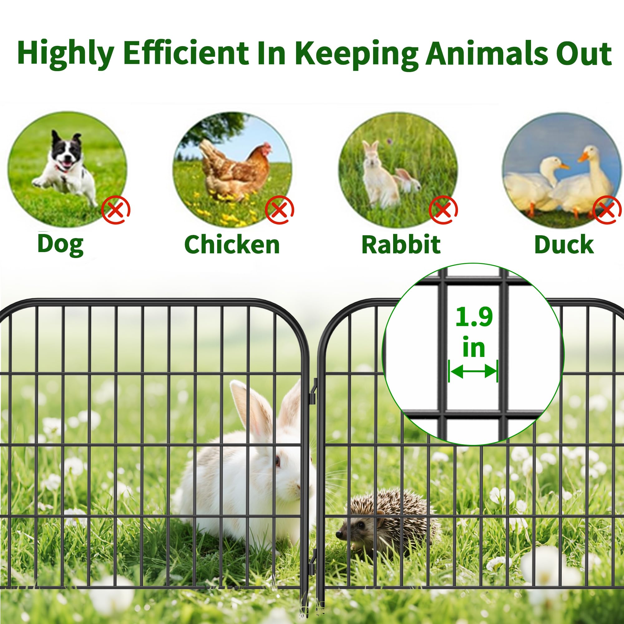 AMAGABELI single panel opened as gate showing flexible access for pets and plants