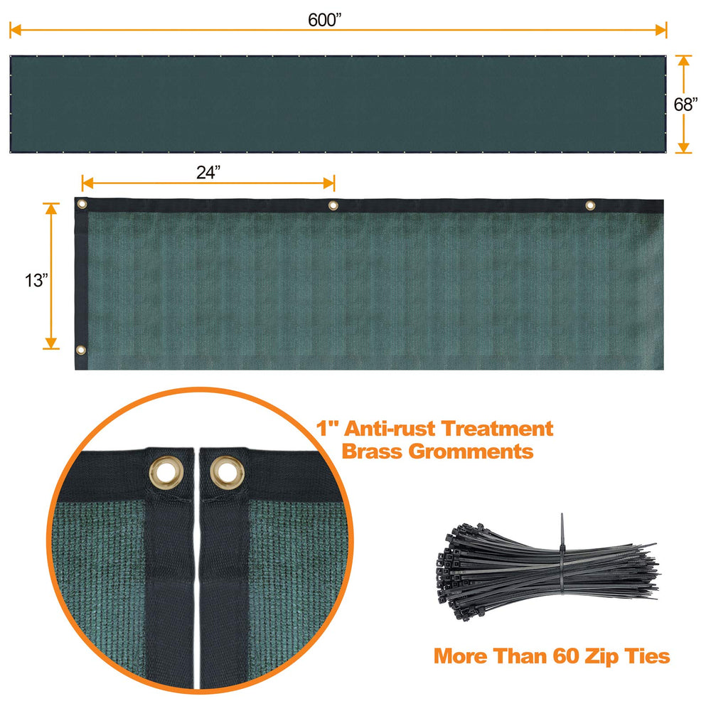 AMAGABELI zip ties and installation kit displayed for quick, secure mounting
