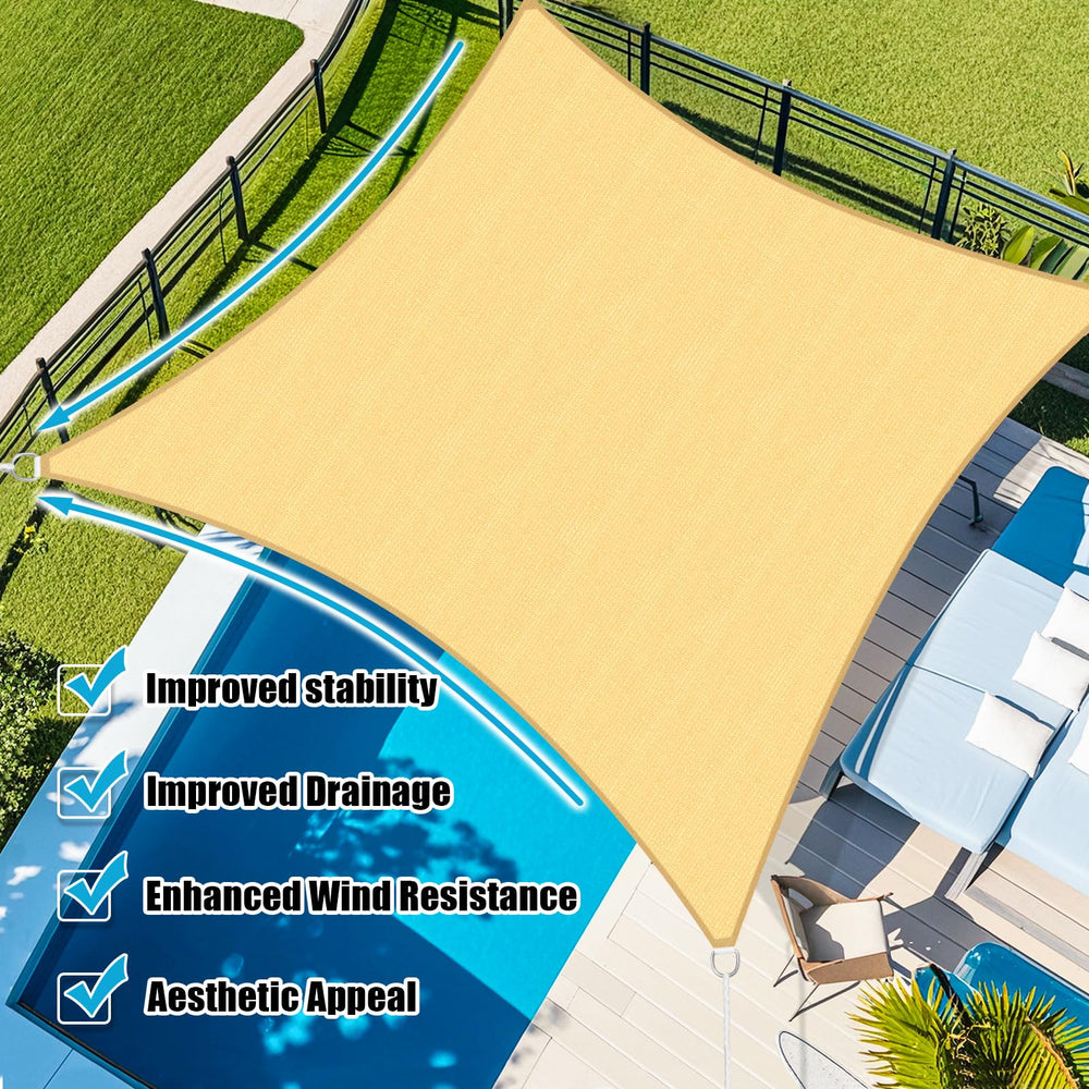 Amagenix installed over a patio demonstrating cool, shaded outdoor living benefit
