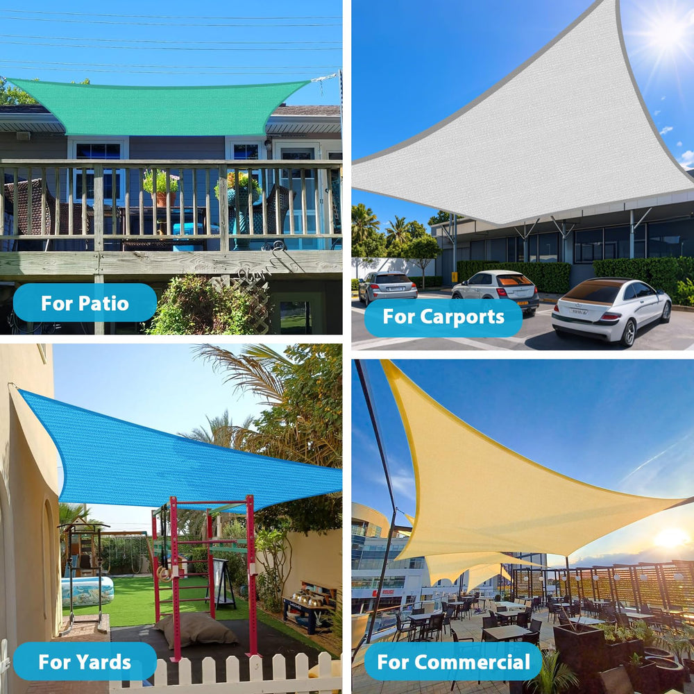 Amagenix lifestyle shot over backyard BBQ area highlighting shade comfort and style