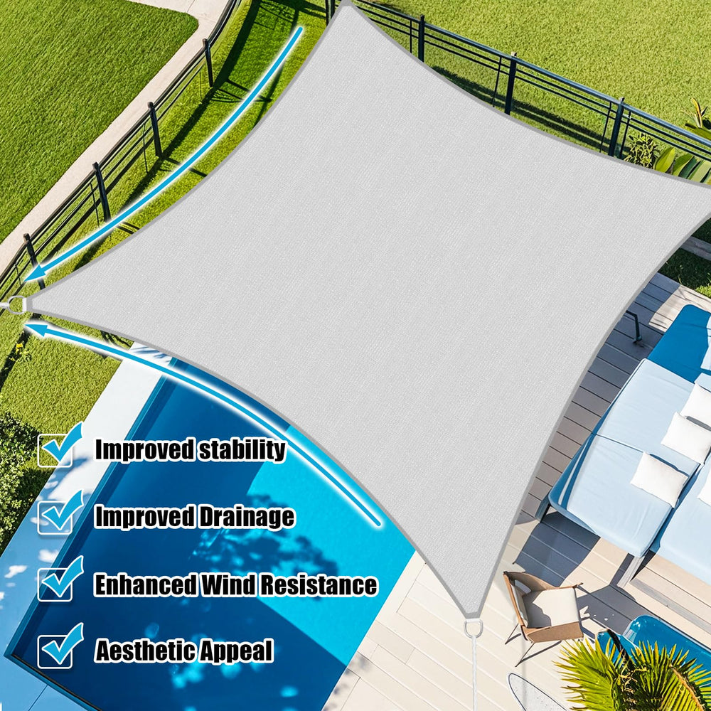 Amagenix breathable fabric with rain passing through to prevent water pooling