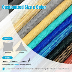 Amagenix breathable HDPE fabric texture showcasing airflow and 95% UV block