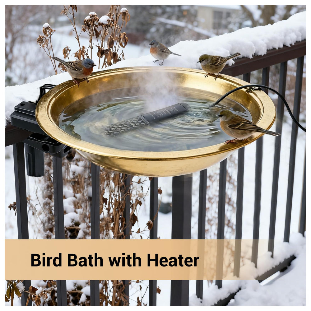 AMAURAS heater thermostat and wiring detail ensures worry-free winter use