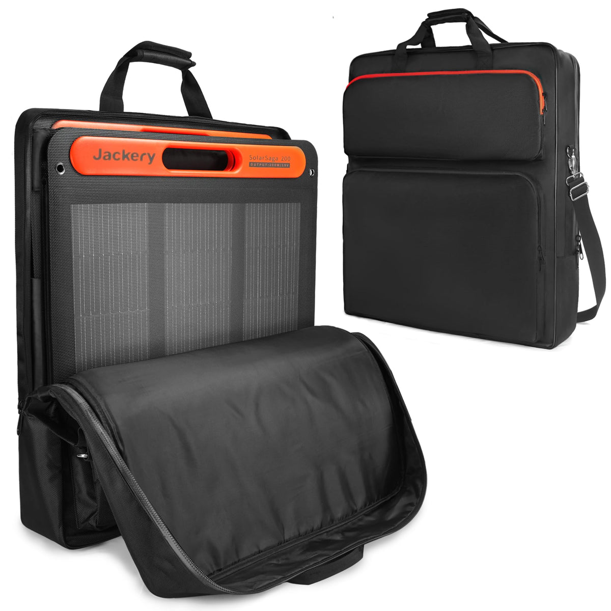 Amazing Fair front view of carrying case showing sleek protective design and easy transport
