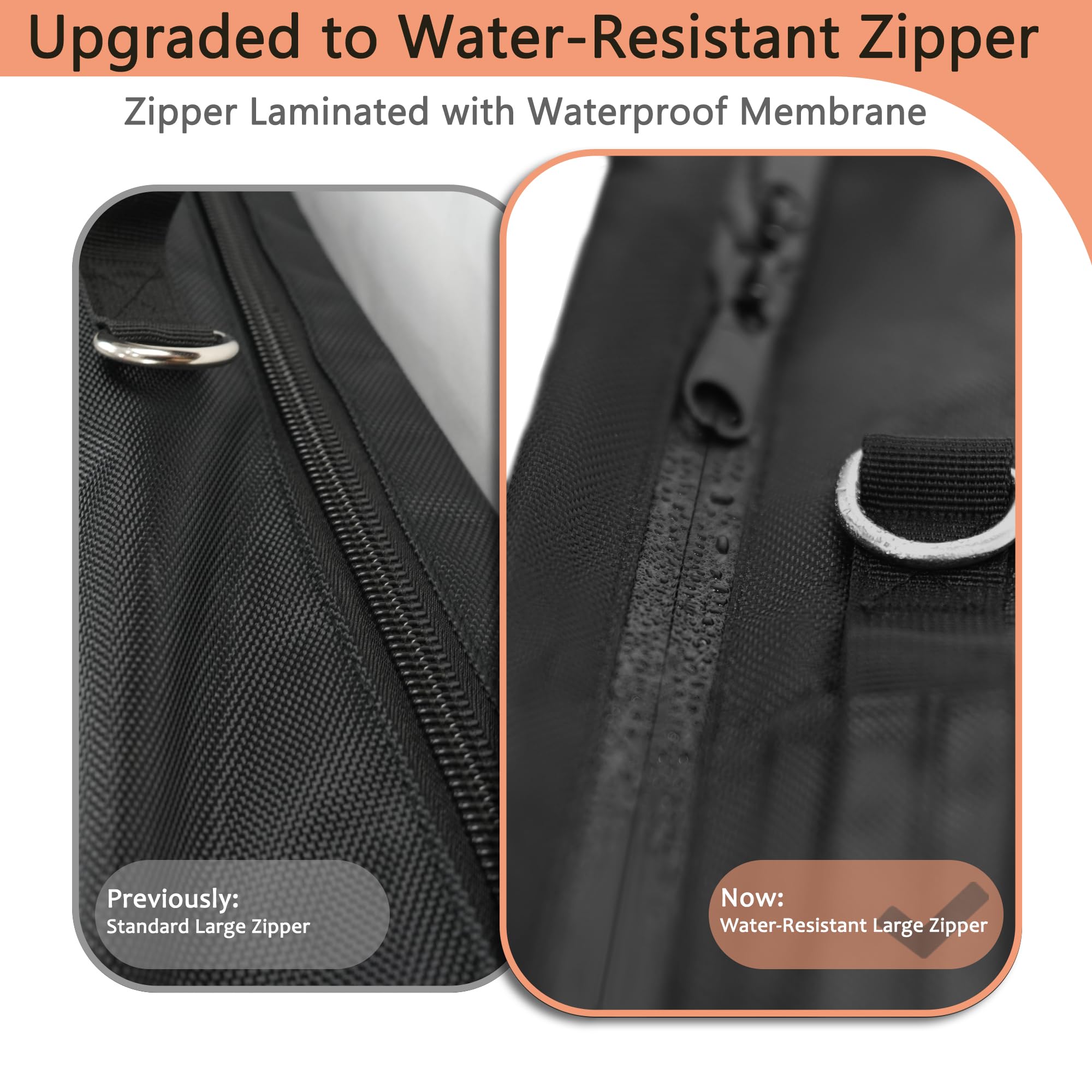 Amazing Fair bag next to a Jackery panel showing accurate fit and compact storage footprint