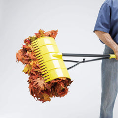 Amazing Rake close-up of flexible tines highlighting durable polypropylene strength