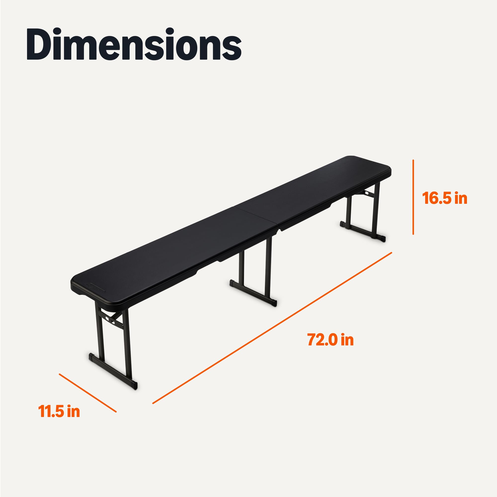 Amazon Basics bench set in backyard showing extra seating for gatherings benefit