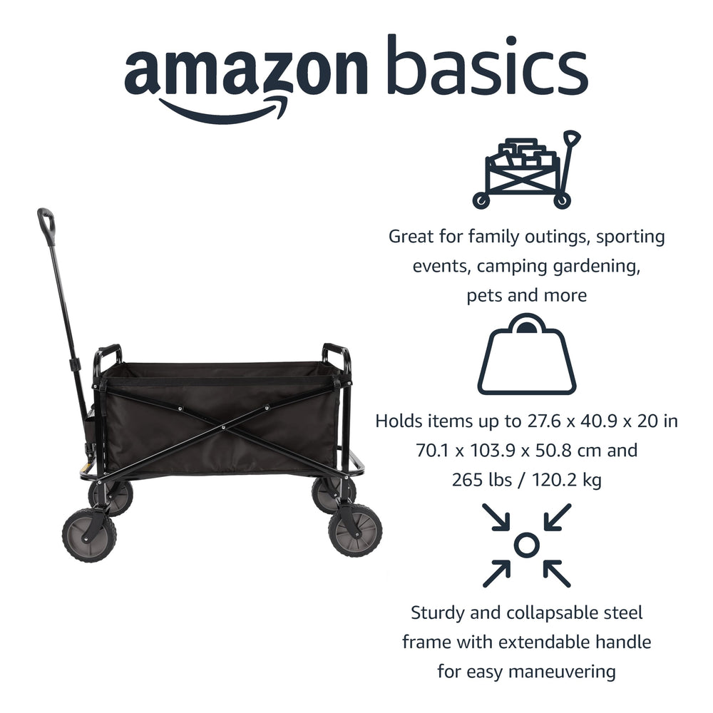 Amazon Basics close-up of steel frame and fabric joint for durable support
