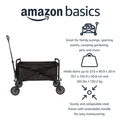 Amazon Basics close-up of steel frame and fabric joint for durable support