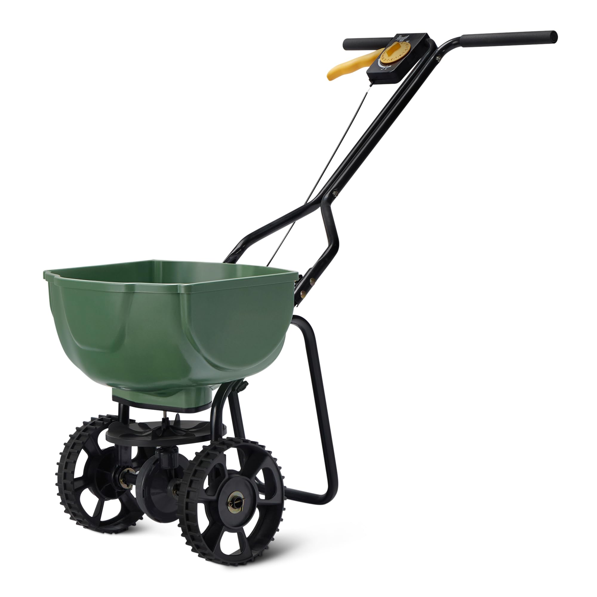 Amazon Basics front view showing durable frame and even spread capability