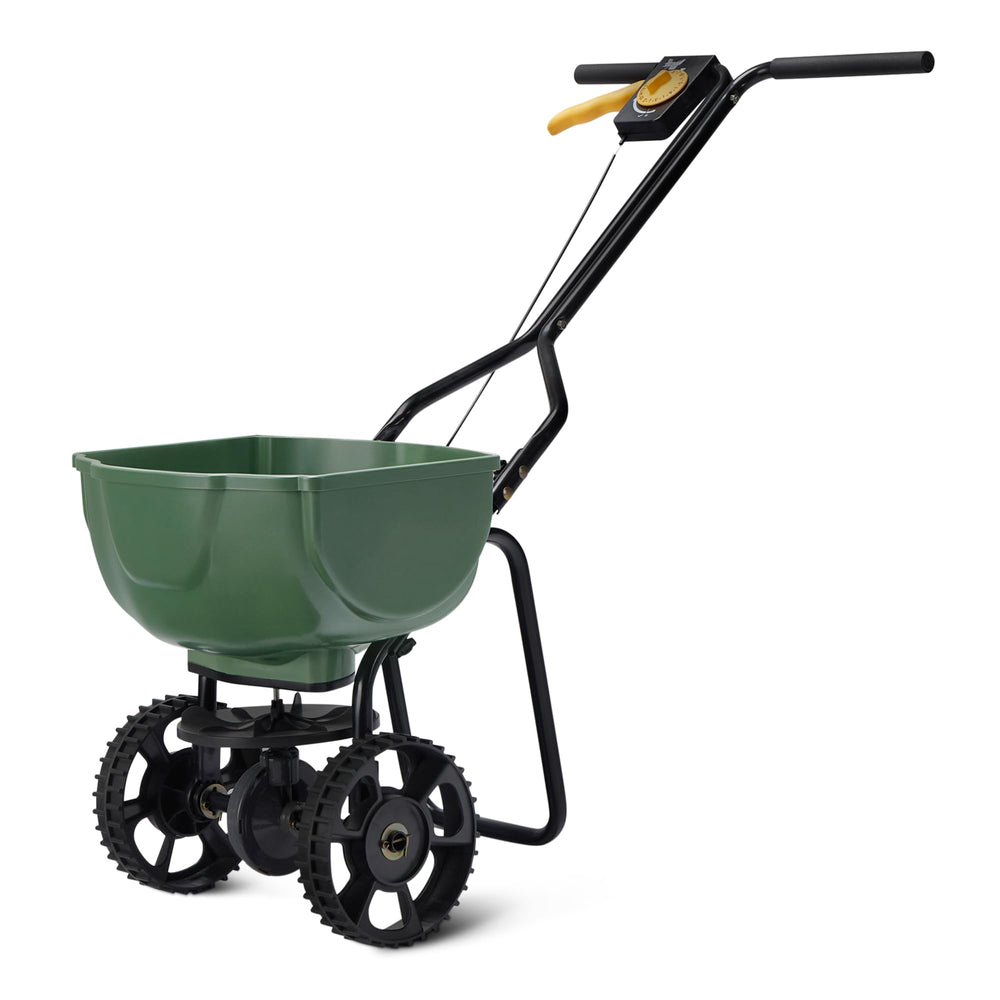 Amazon Basics front view showing durable frame and even spread capability