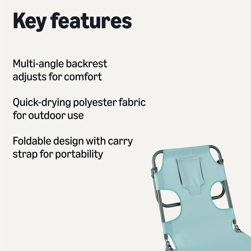 Amazon Basics folded side profile demonstrating compact storage and easy transport