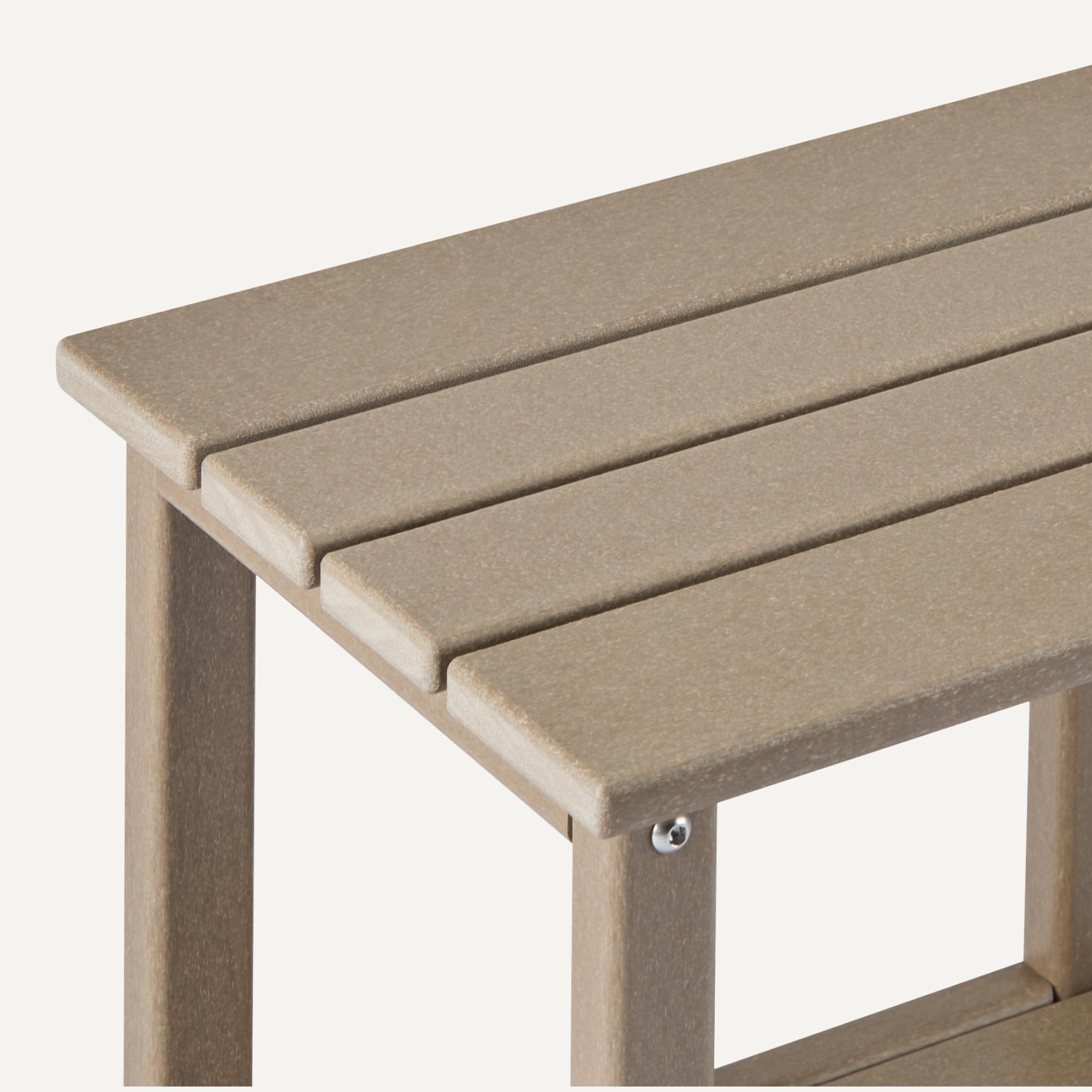 Amazon Basics next to chair for size comparison showing footprint and scale